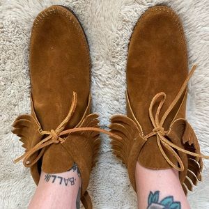 Minnetonka Ankle Moccasins size 11 NWOT